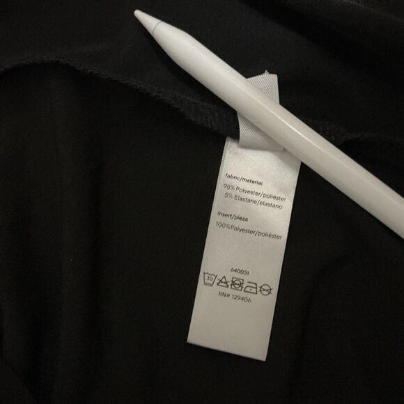 Black Formal Dress 3X Shoulder Overlay Sleeveless Soft Sheer Floral Cover Venus - Picture 9 of 10